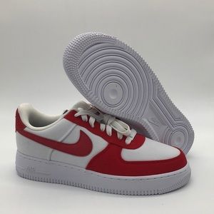 Women’s Nike Air Force 1 ‘07 LX Red/White DZ3638-900 NWOB size 10
